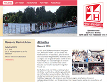 Tablet Screenshot of menschen-helfen.de